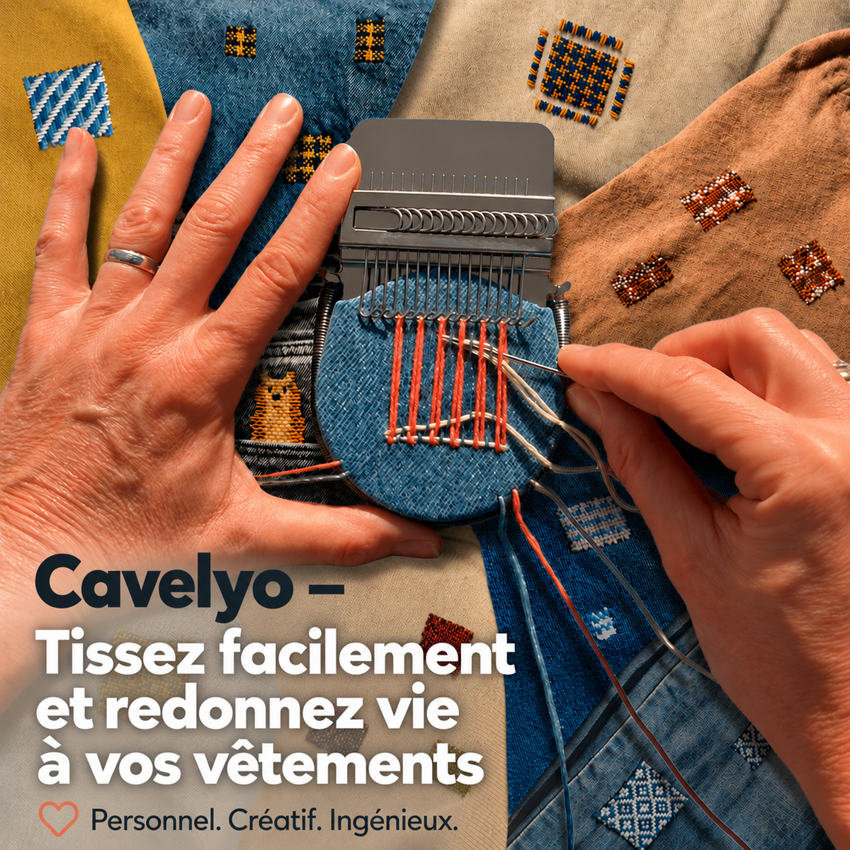 Cavelyo : tissez facilement et redonnez vie à vos vêtements