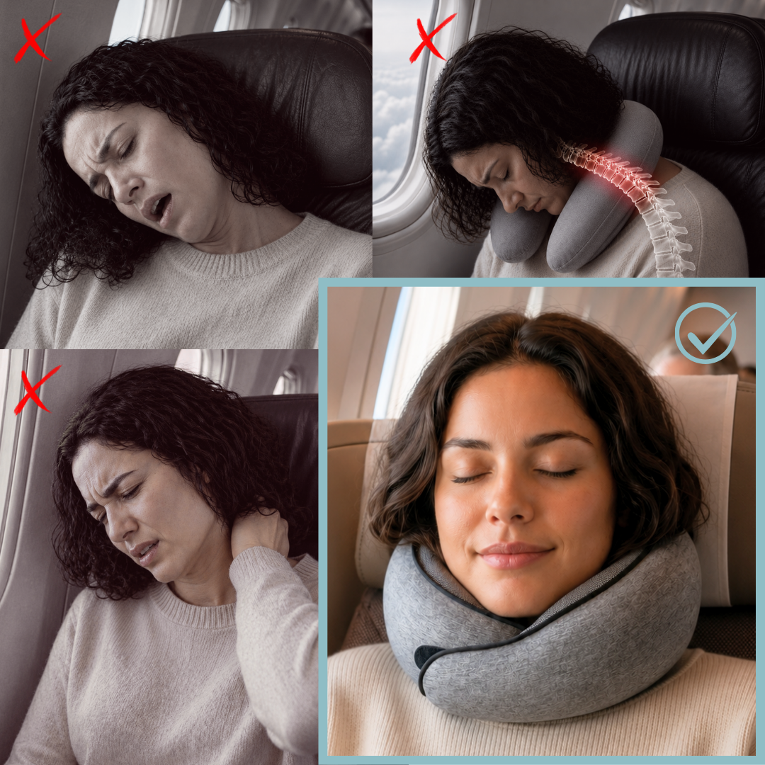 Coussin de voyage Cavelyo — confort et utilisation