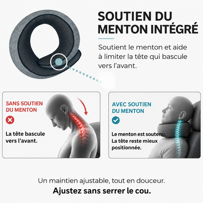 Coussin de voyage Cavelyo — présentation en français