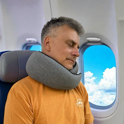Coussin de voyage Cavelyo — Utilisation en avion