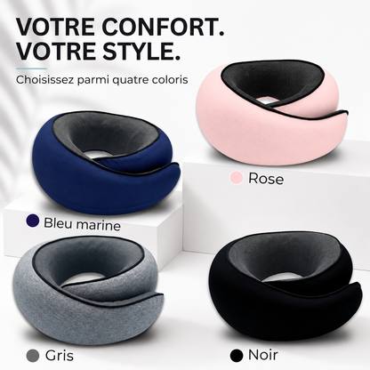 Coussin de voyage Cavelyo — présentation en français