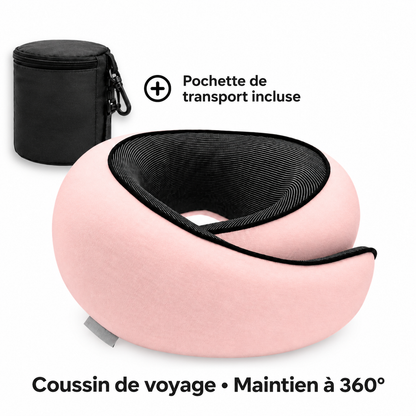 Coussin de voyage Cavelyo — Rose