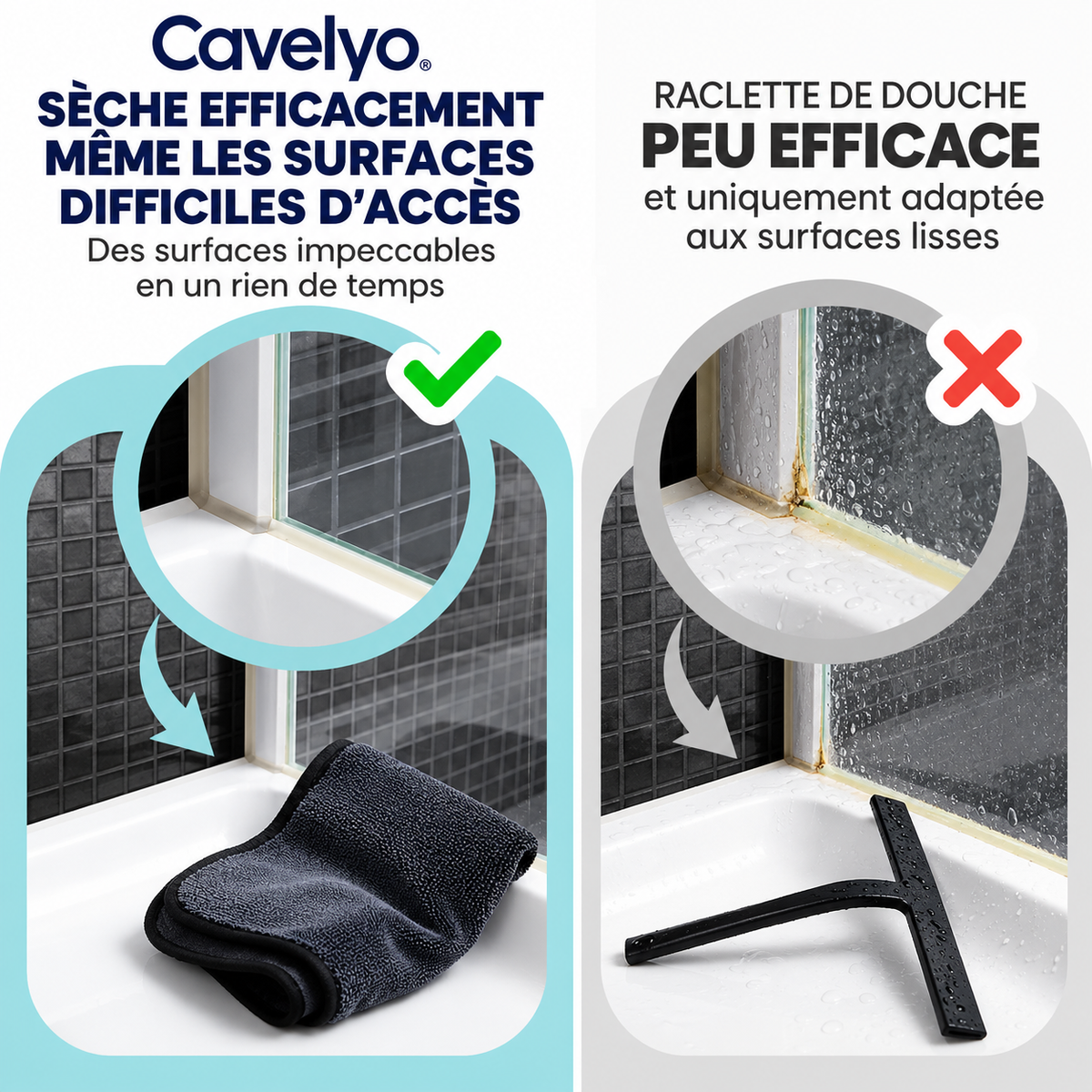 Cavelyo - Serviette de séchage