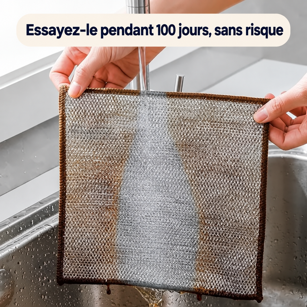 Le chiffon nettoyant anti-rayures